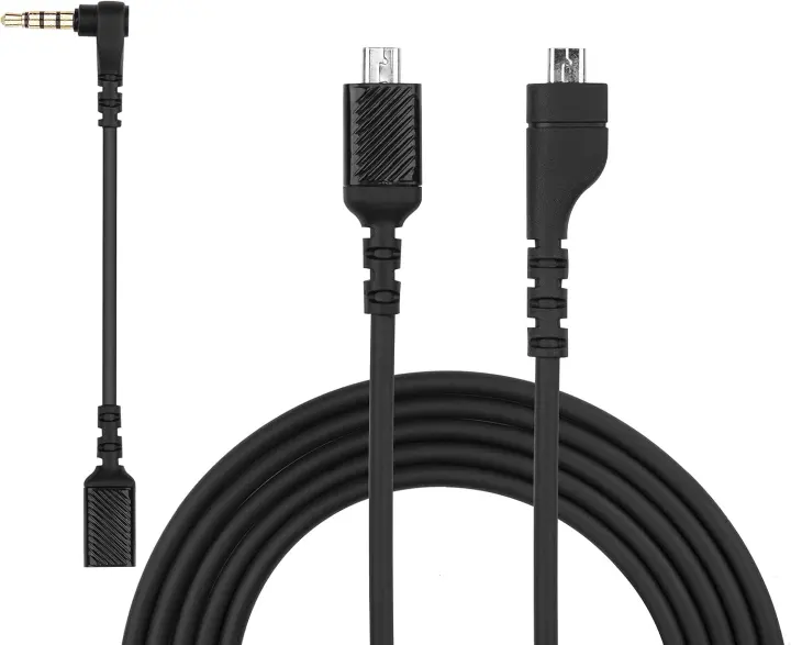 Replacement Aux Cable for SteelSeries Arctis Headsets (3/5/7/Pro)
