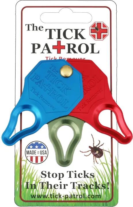 Tick Removal Tool for People & Pets — Lightweight Keychain Aluminum
