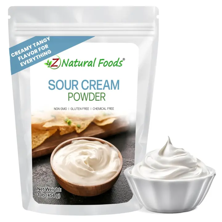 Z Natural Foods Powdered Sour Cream — Shelf-Stable Mix